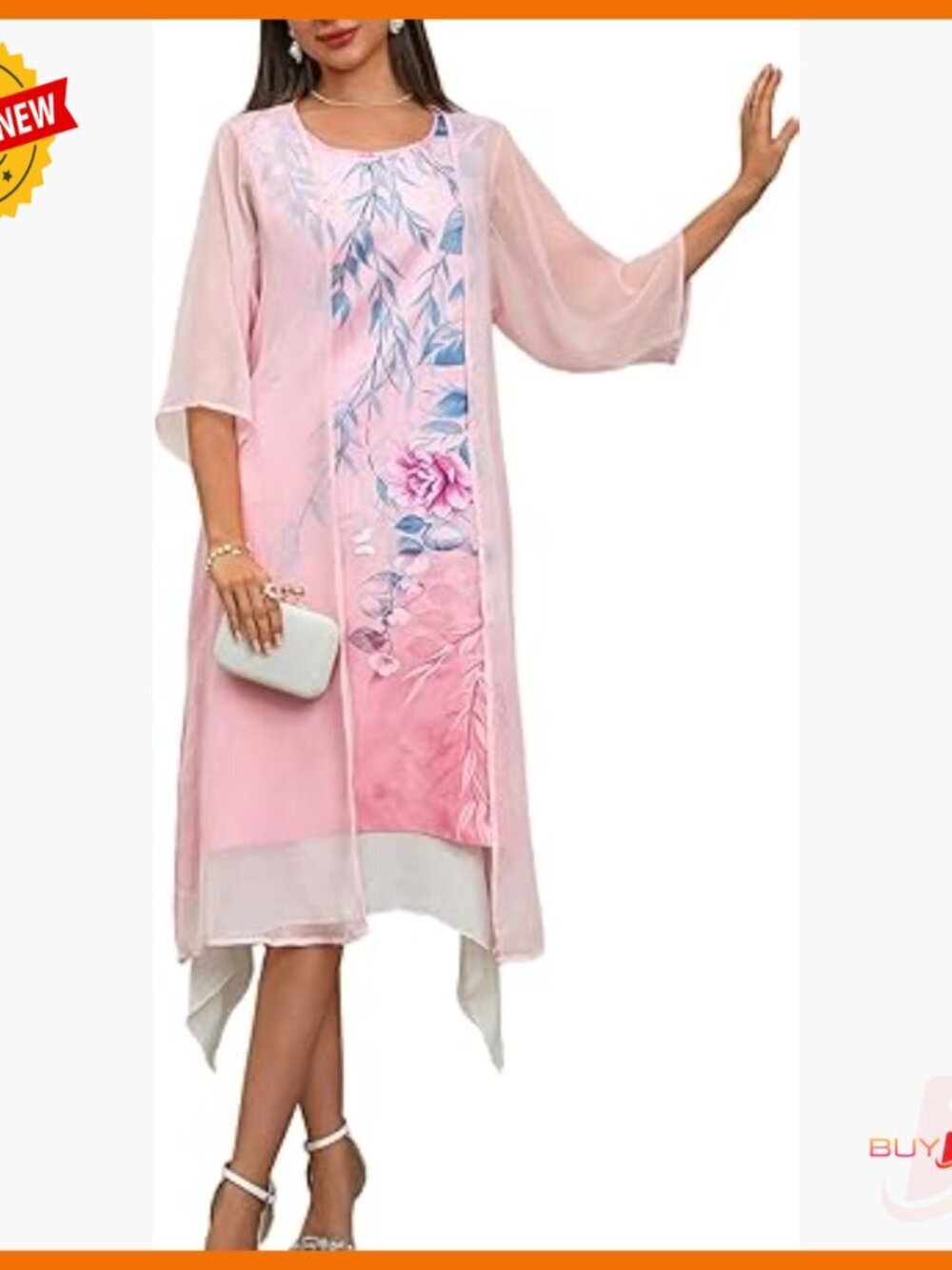 Linen Maxi Dress Set with Jacket, Sleeveless Floral, 2 Piece Outfit